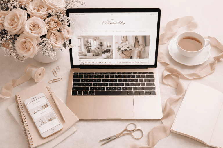 Beautiful, Feminine WordPress Themes for Bloggers (That Are Actually Worth the Investment).